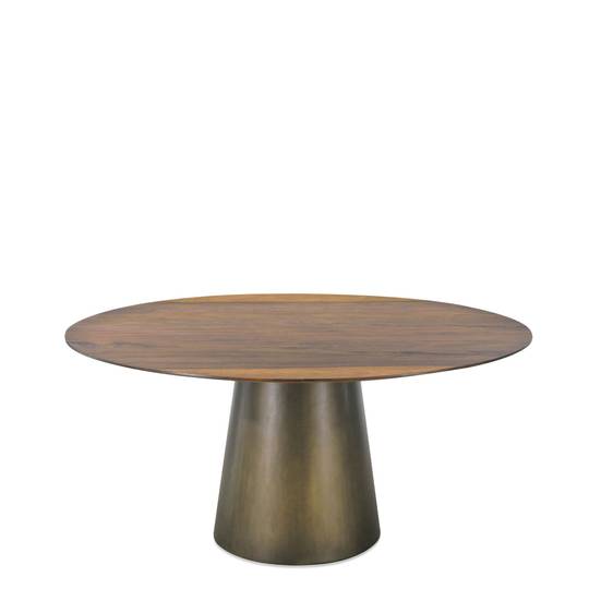 MALIBU DINING TABLE ROUND WITH CONE BASE